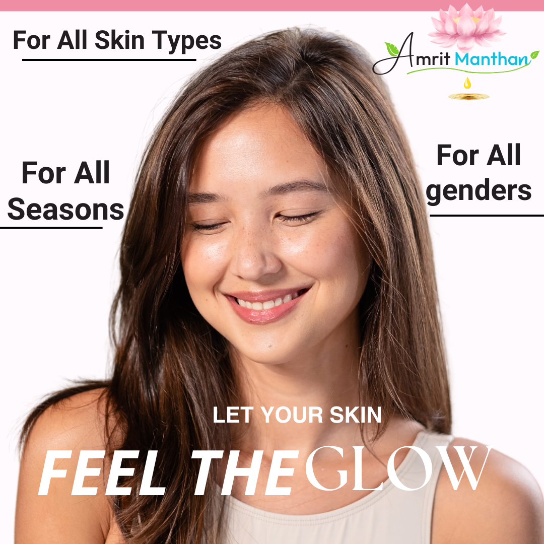 Amrit Manthan kumkumadi Magic glow Face Serum with Saffron and sandalwood | 30ml