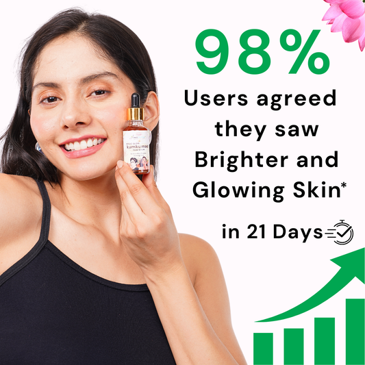 Amrit Manthan kumkumadi Magic glow Face Serum with Saffron and sandalwood | 15ml