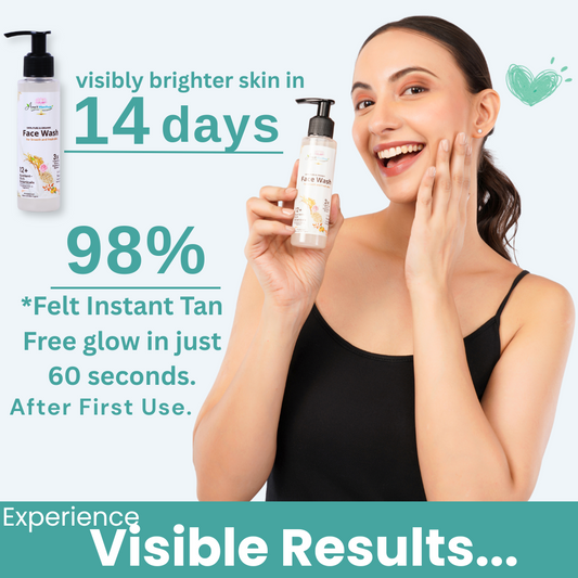 Amrit Manthan Super Brightening Milky Gentle Cleansing Facewash | Fades tan and Gives instant oil free glow