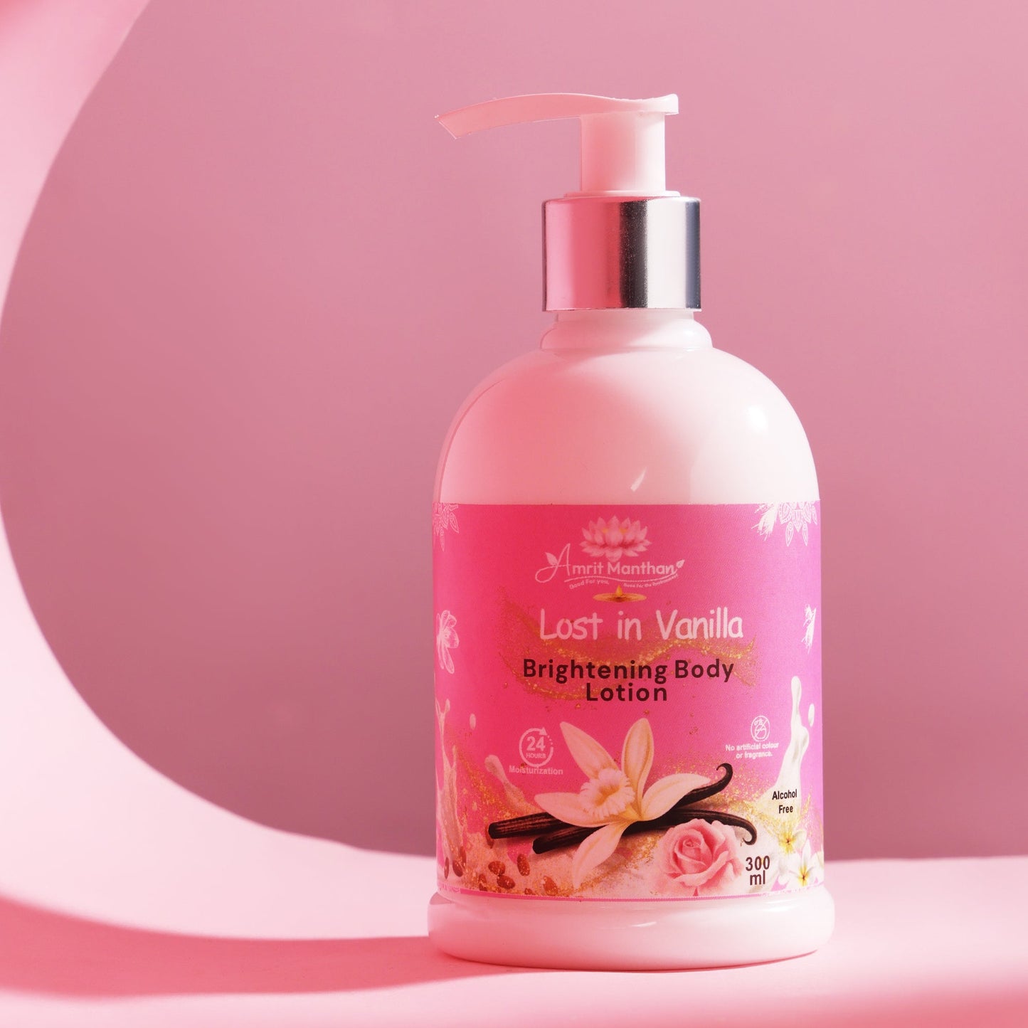 Lost in Vanilla 24 hour Brightening Body lotion