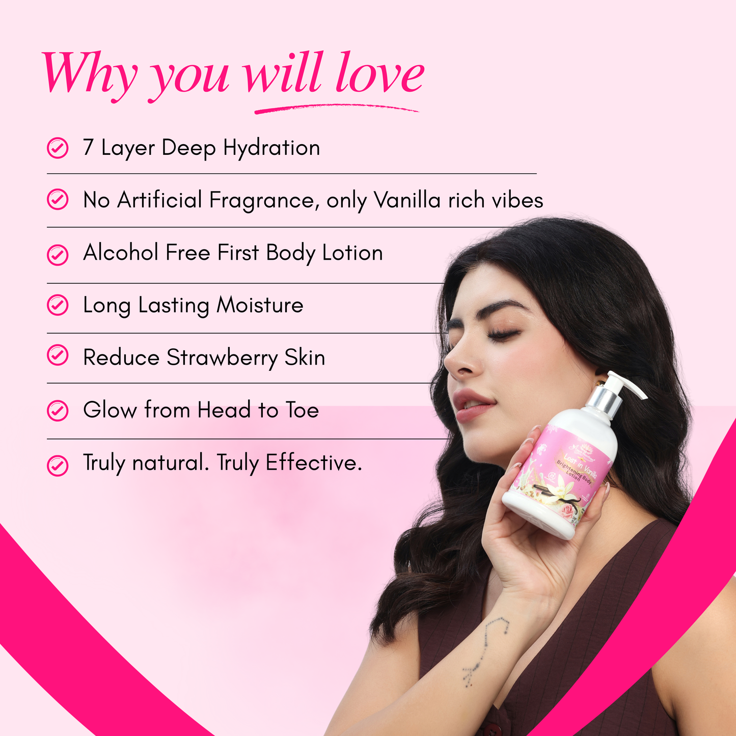 Lost in Vanilla 24 hour Brightening Body lotion 300 ml