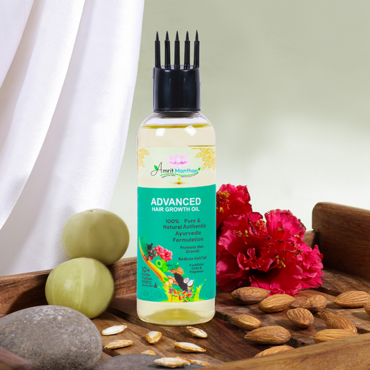 Amrit Manthan Hairfall Control Rosemary & Bhringraj Advanced Hair growth oil .